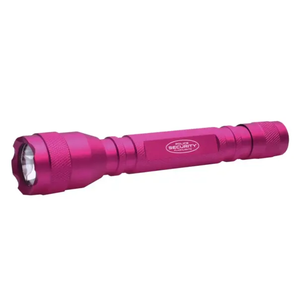 Police Security Maiden 180 Lumens Pink Aluminum LED Flashlight