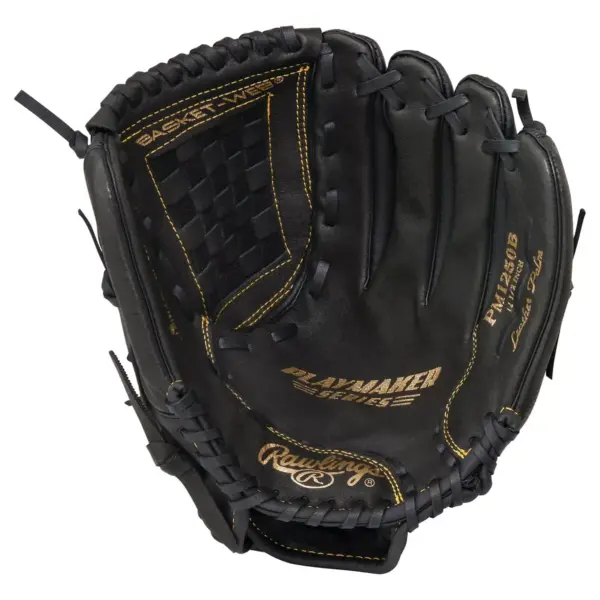 Rawlings Playmaker Series 12" Baseball Glove  - Black