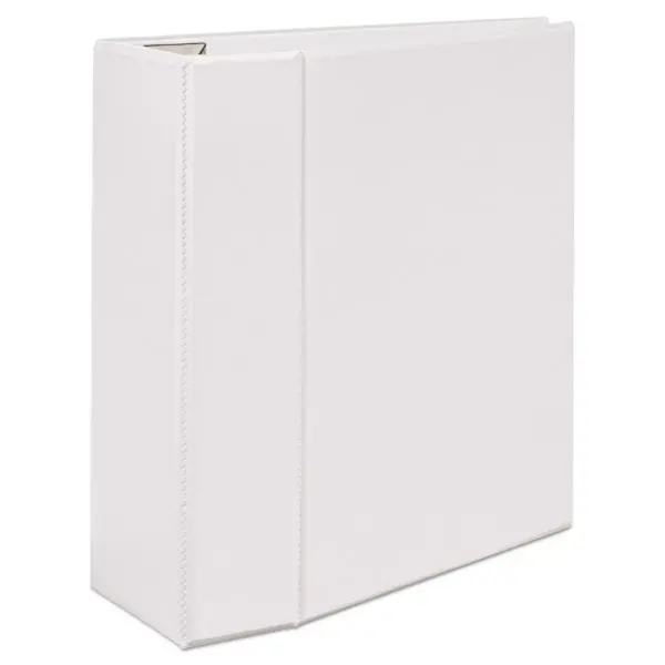 Avery Heavy-Duty View Binder w/Locking 1-Touch EZD Rings 5" Cap White 79106