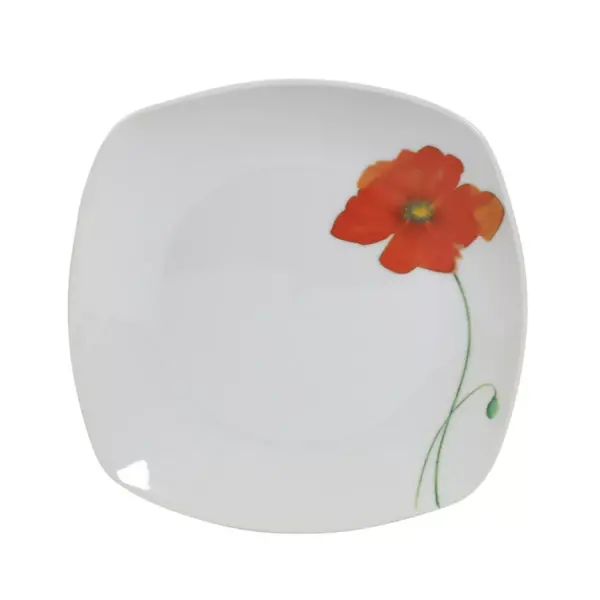 16pc Porcelain Poppy Dinnerware Set - Tabletops Gallery