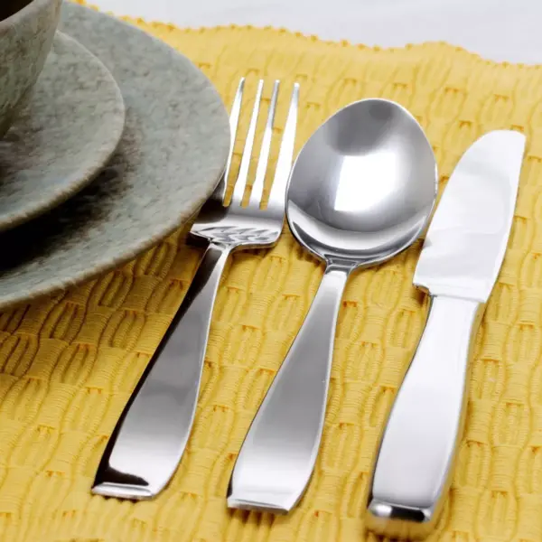 Gibson Home 20pc Stainless Steel Castleford Silverware Set