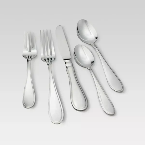 Evanston Silverware Set 45-pc. Stainless Steel - Threshold™