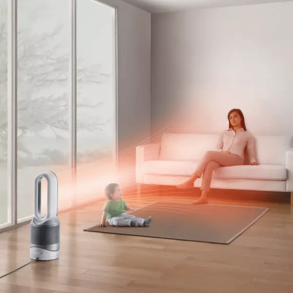 Dyson HP01 Hot and Cool Purifier Air Purifier and Fan Silver