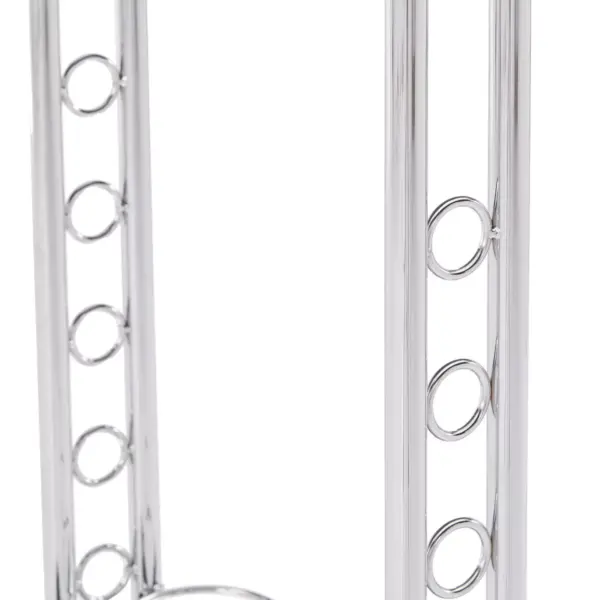 Ripley Chrome Finish Bar Cart Silver - Inspire Q