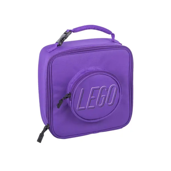 LEGO Brick Lunch Bag - Purple