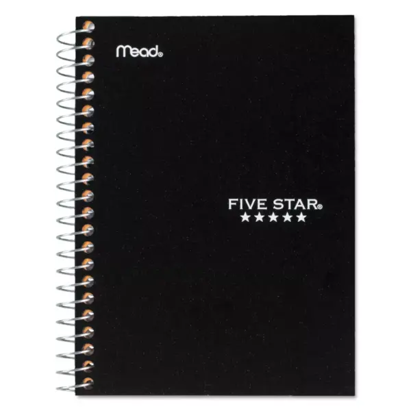 Five Star Wirebound Notebook College Rule 7 x 5 100 Sheets Assorted 45484