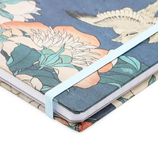 3-Pack Katsushika Hokusai Hard Cover Journal Notebooks Diary, Painter Inspired Design, 160 Lined Pages, 7x5