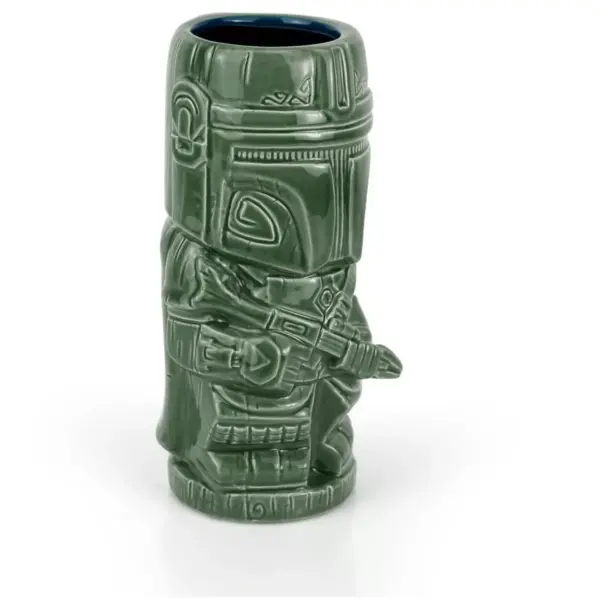 Beeline Creative Geeki Tikis Star Wars The Mandalorian Mando Mug | Ceramic Tiki Cup | 20 Ounces