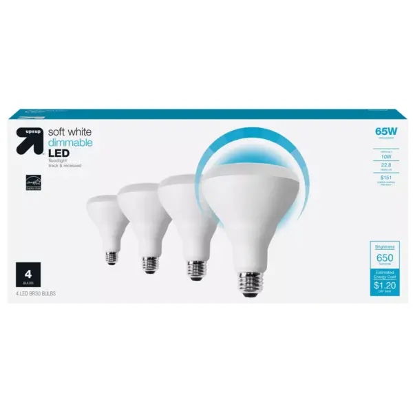 65W 4pk Value Pack LED - up & up™