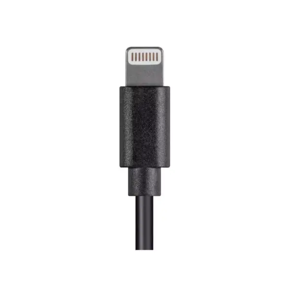 Monoprice Lightning to USB Charge & Sync Cable - 3 Feet - Black | Apple MFi Certified for iPhone X, 8, 8 Plus, 7, 7 Plus, 6, 6 Plus, 5S , iPad Pro