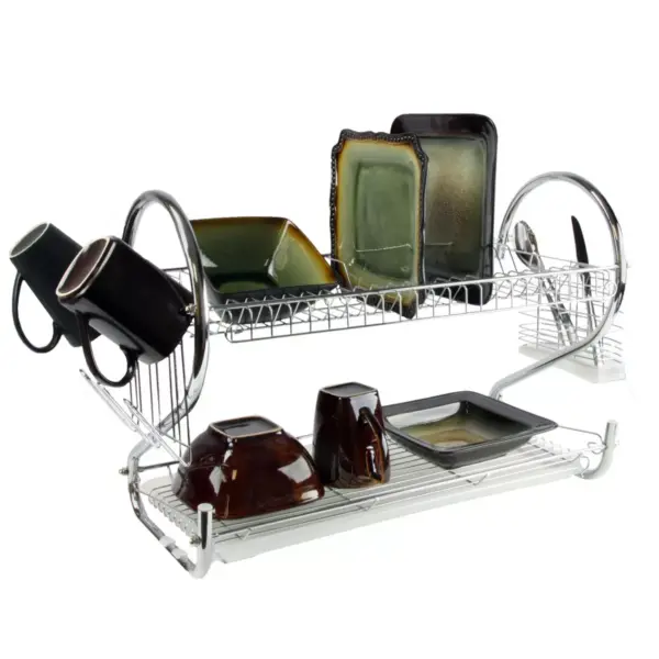 Better Chef DR-22 22-Inch Chrome Dish Rack