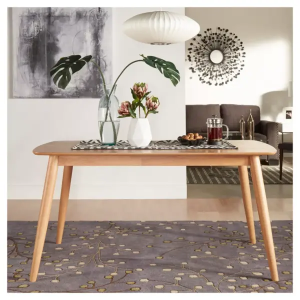 Cortland Danish Modern Dining Table Natural - Inspire Q