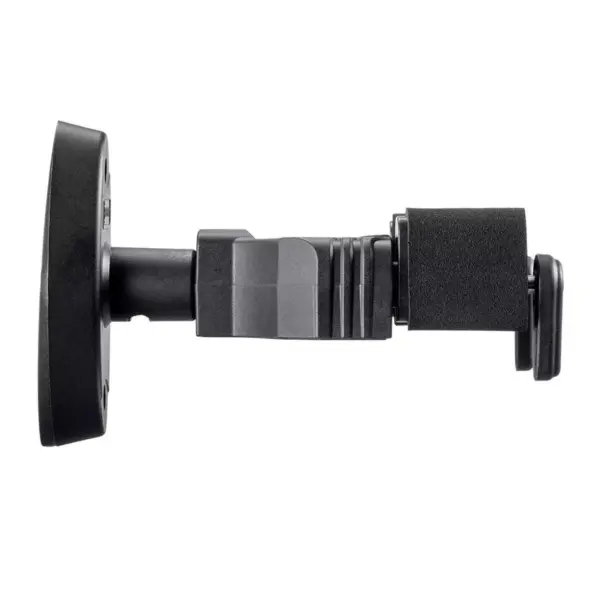 Monoprice Locking Wall Mount for Guitar - Black, Vertical Hang For Guitars, Bass, Violins, Mandolins, Ukuleles, And More - Stage Right Series