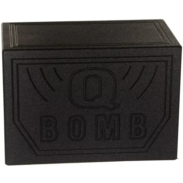 QPower QBOMB10VL Single 10" Vented Ported Car Subwoofer Sub Box Enclosure QBOMB