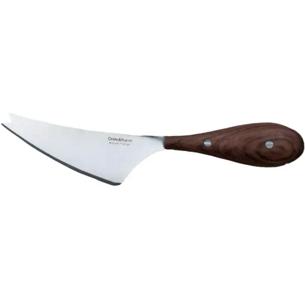 BergHOFF Aaron Probyn 9" Stainless Steel Provence Soft Cheese Knife with Wood Handle