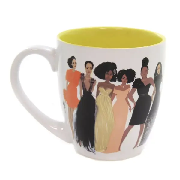 Tabletop 4.0" Sister Friends Nk Mug 15 Oz African American Expressions  -  Drinkware