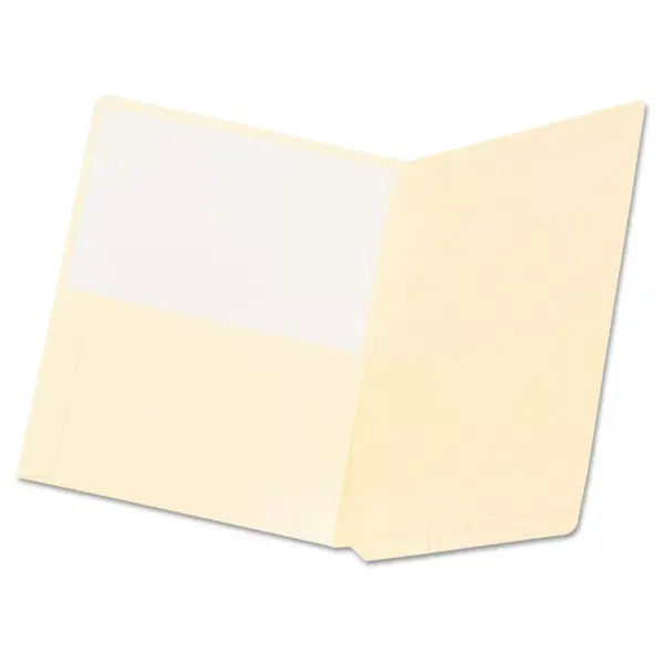 Pendaflex Manila End Tab Pocket Folders Straight Tab Two-Ply Letter Manila 50/Box 16650