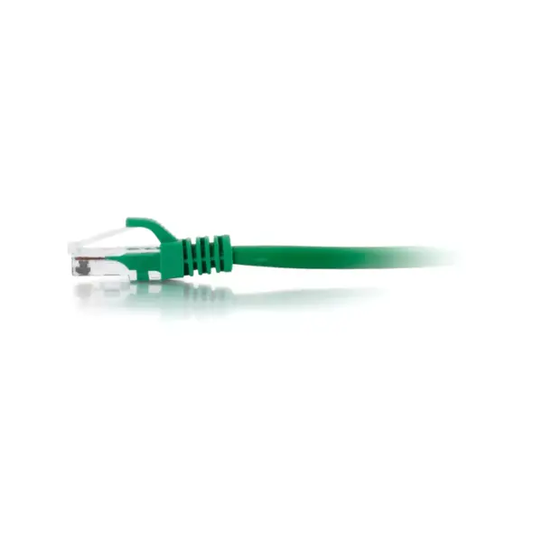 C2G-10ft Cat5e Snagless Unshielded (UTP) Network Patch Cable - Green - Category 5e for Network Device - RJ-45 Male - RJ-45 Male - 10ft - Green