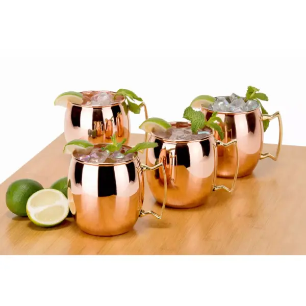 Old Dutch 16oz 4pk Copper Moscow Mule Mugs