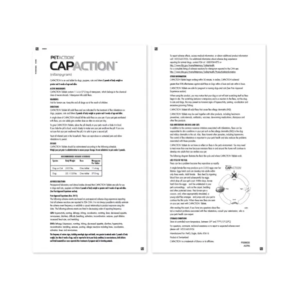 CapAction Insect Treatment for Cat - 2-25lbs