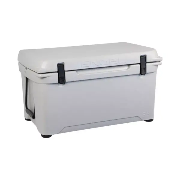 Engel Coolers 58 Quart 70 Can High Performance Roto Molded Ice Cooler, Gray