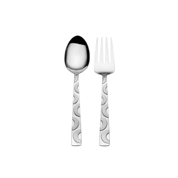 International 34pc Stainless Steel Wheels Silverware Set