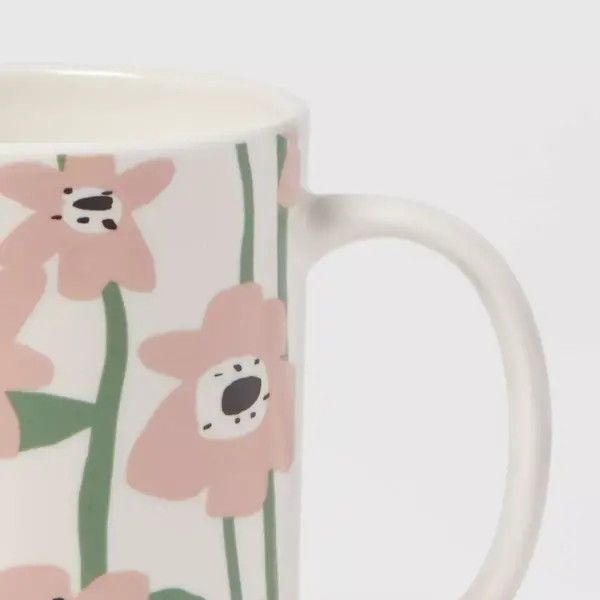 15oz Stoneware Floral Print Mug - Room Essentials™