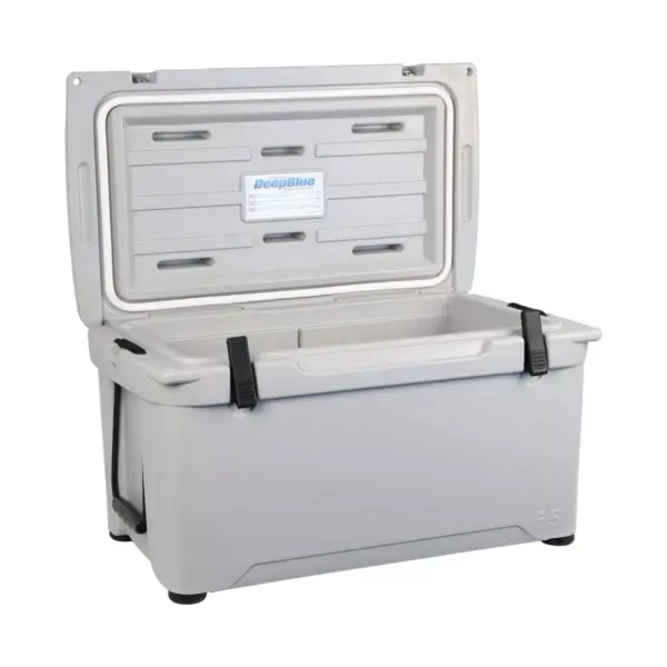 Engel Coolers 58 Quart 70 Can High Performance Roto Molded Ice Cooler, Gray