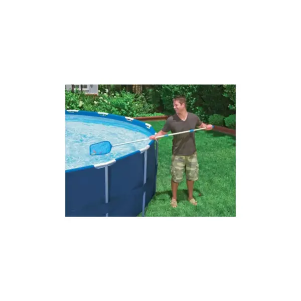 Intex Clean Kit w/ Vacuum Skimmer w/ Intex 8Ft x 30In Inflatable Swimming Pool