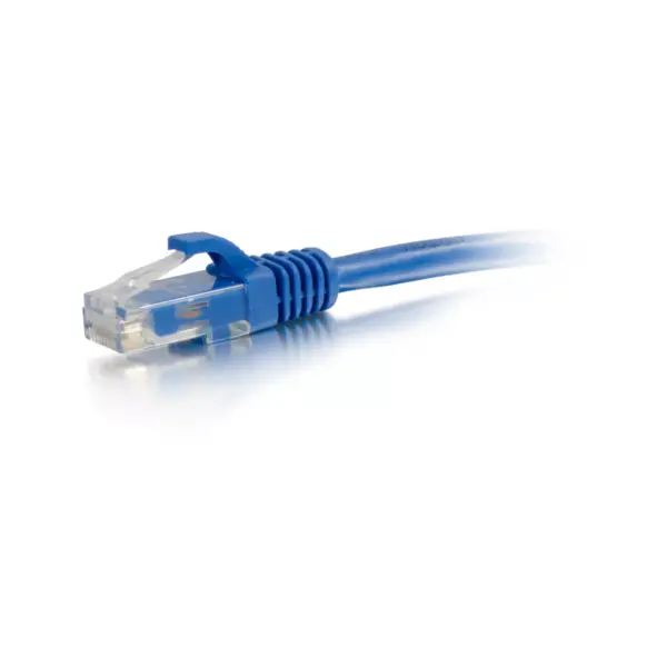 C2G 14ft Cat5e Snagless Unshielded (UTP) Network Patch Ethernet Cable-Blue - Category 5e for Network Device - RJ-45 Male - RJ-45 Male - 14ft - Blue