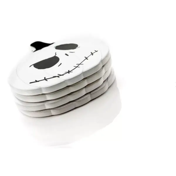 Seven20 Nightmare Before Christmas Jack Skellington Pumpkin King Drink Coasters | 4 Pack