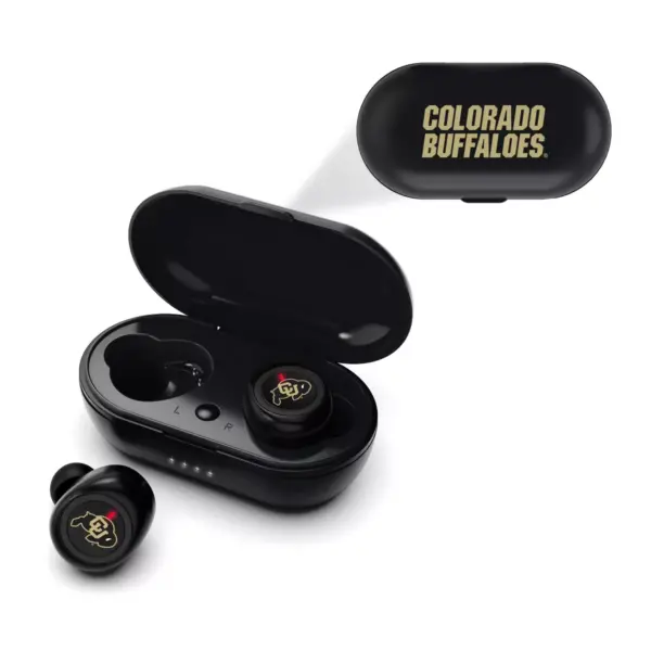 NCAA Colorado Buffaloes True Wireless Bluetooth Earbuds