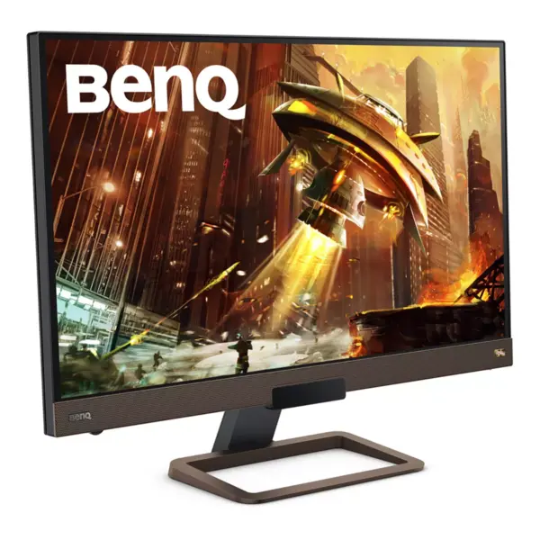 BenQ EX2780Q 27 Inch Quad HD 2560 x 1440 2K Resolution 5ms GTG 144Hz 2 x HDMI, DisplayPort USB Type-C AMD FreeSync Flicker-Free Low Blue Light Built-in Speakers LED Backlit IPS Gaming Monitor