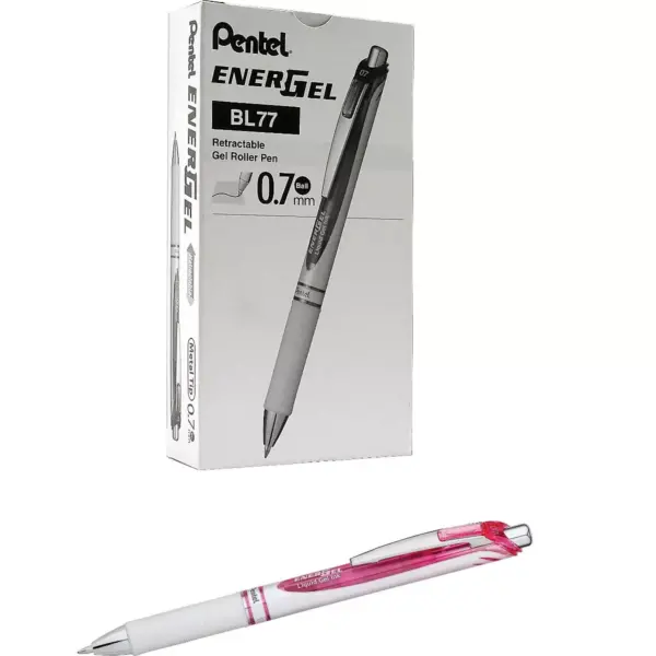 Pentel EnerGel Pearl Deluxe RTX Retractable Gel BL77PW-P