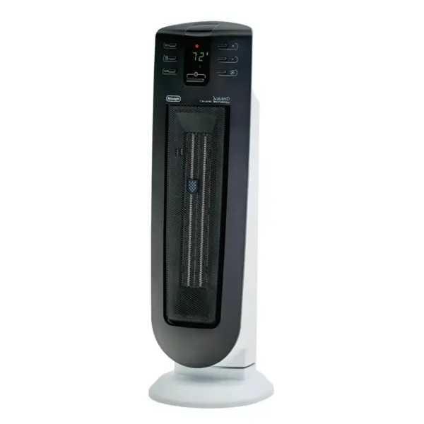 DeLonghi 24" Quiet System Tower Digital Ceramic Indoor Heater