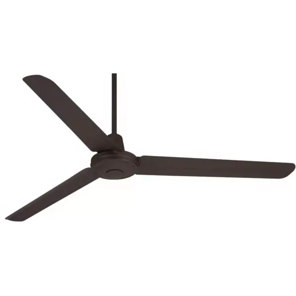 60" Casa Vieja Modern Industrial Outdoor Ceiling Fan Remote Control Oil Rubbed Bronze Damp Rated for Patio Porch