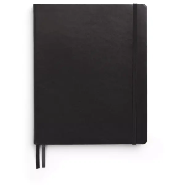 TRU RED Large Flexible Cover Graph Journal, Blk TR54775