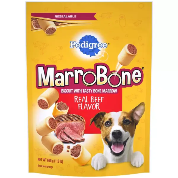 PEDIGREE MARROBONE Real Beef Flavor Dental Dog Treats - 24oz