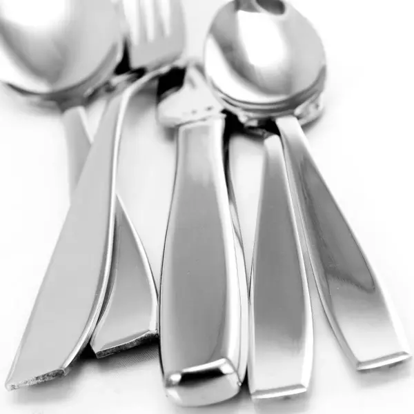 Gibson Home 20pc Stainless Steel Castleford Silverware Set