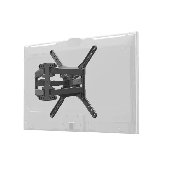 Monoprice Full-Motion Articulating TV Wall Mount For TVs 19in-55in, Max Weight 100 lbs, Ext. Range from 1.2in to 18.1in, VESA Patterns up to 400x400