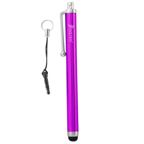 Insten Stylus Pen for Cell Phone Tablets Touch Screen Smartphone iPad Mini 5 iPad Air 2019 Pro iPhone XS Max XS X XR 8 7 6s Plus, Purple