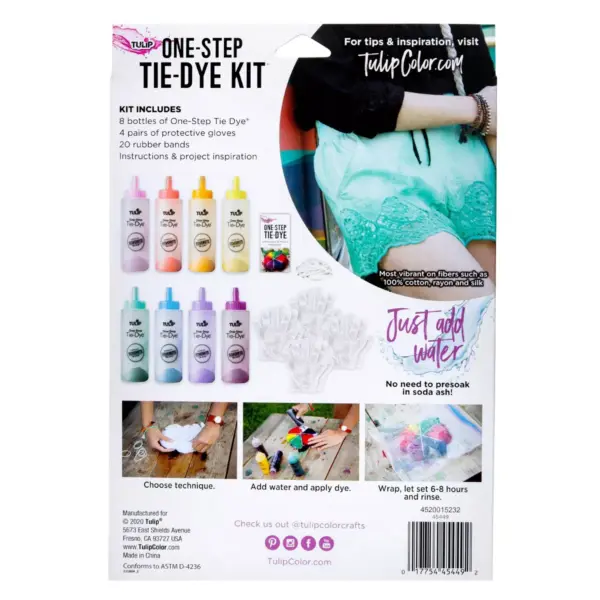 One-Step Tie-Dye Kit Pastel - Tulip Color