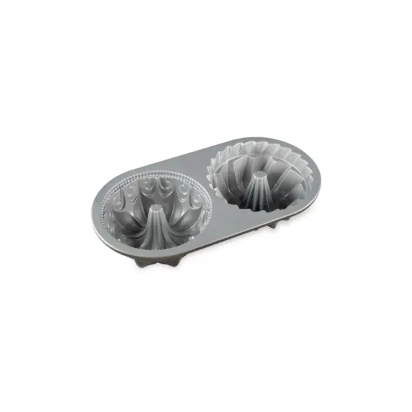 Nordic Ware Platinum Bundt Duet Pan