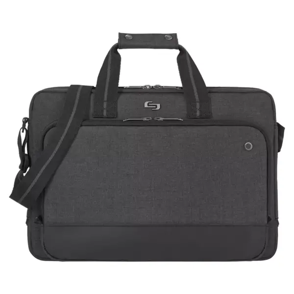 Solo Urban 15.6" Slim Briefcase - Black