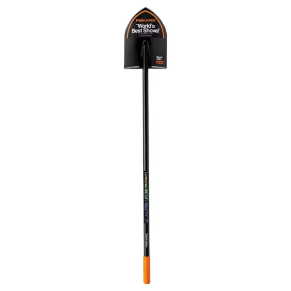 Fiskars 57" Steel Long-handled Digging Shovel