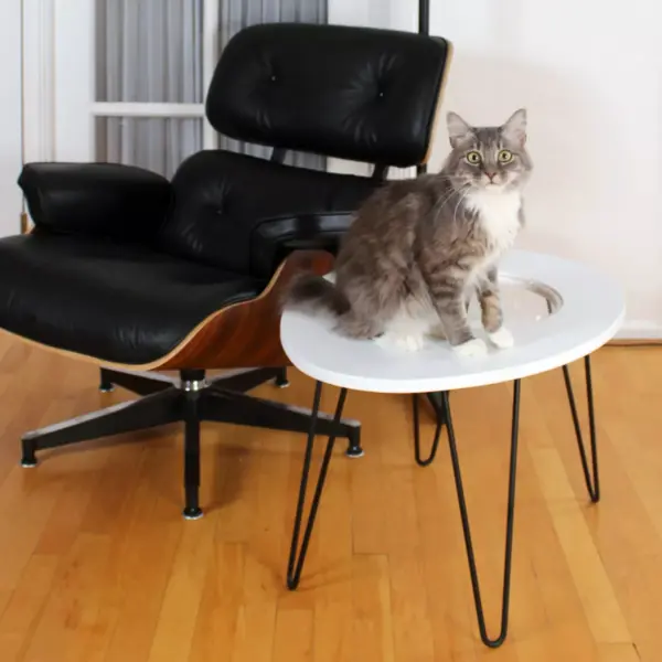 Hauspanther NestEgg Cat Lounge - White