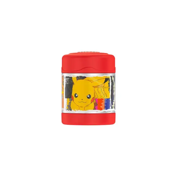 THERMOS FUNTAINER 10 Ounce Stainless Steel Kids Food Jar, Pokémon