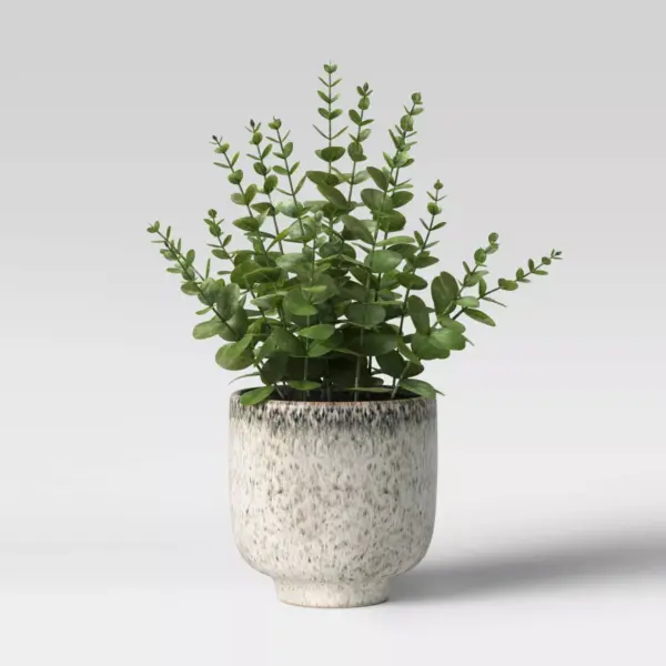 6" Ceramic Footed Planter Ochre - Project 62™