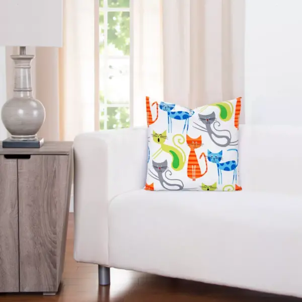 Smarty Cat 26" Throw Pillow - Learning Linens