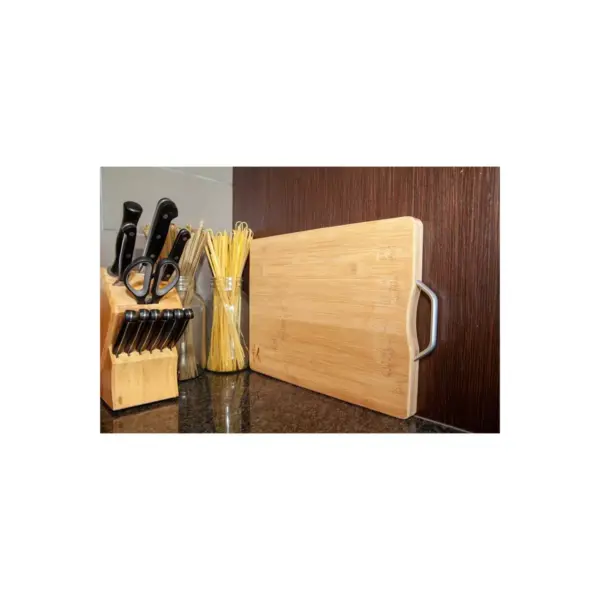 Pemberly Row Bamboo Chopping Board in Natural